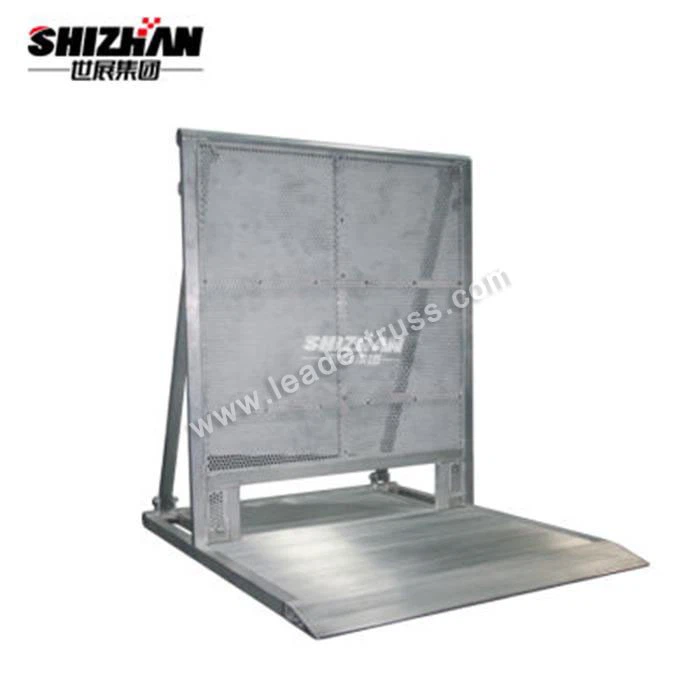 Aluminium-Free-Standing-Blow-Through-Barricade